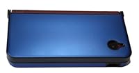 DSi XL Alunminum Metallic Armor Hard Case XL with Screen Protective Filter - Dark Blue