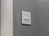 Knightsbridge SF1100MW Screwless 10A 3 Pole Fan Isolator Switch White view 5