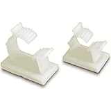 Gardner Bender GKK-1538 Plastic Kwik-Clips, Adjustable & Ratcheting, 3/8 in., White