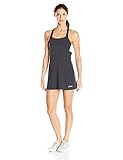 ASICS Rally Dress, Black/White, X-Large