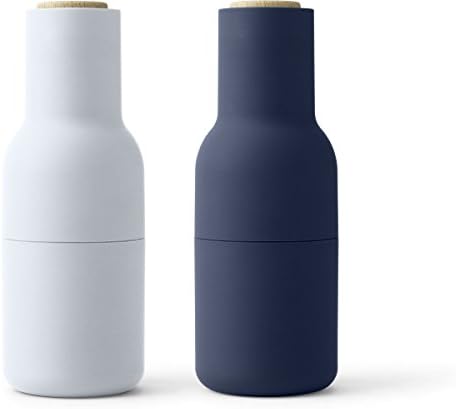 menu bottle grinder blue