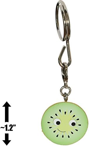 Kiwi: ~1.2" Kidrobot Yummy World Micro-Figural Keychain Series #3