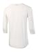 HETHCODE Men's Casual Raglan Fit Soft Baseball 3/4 Sleeve Henley T-Shirts Tee White XL