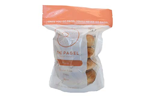 The Pagel - A Paleo Certified, Gluten-Free Bagel | 100% Grain Free, No Preservatives, and Taste Amazing! | 8 Pagels - Two Bags (Plain)