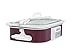 Crock Pot 3.5 Quart Programmable Digital Casserole Crock Slow Cooker, Cranberry