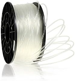 Repko 3D ABS - 1KG 1.75mm Transparent ABS 3D Printer Filament, Dimensional Accuracy +/- 0.05 mm, 1 kg Spool, 1.75 mm, Transparent