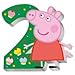 Cake Cupcake Topper Candle 2 Years With Cartoon Character Baking Dessert Decorations Happy Birthday Holiday Party Supply Must Have Accessories for Kids Baby Shower Celebration