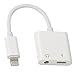 Amavasion Connected 2 in 1 to 3.5mm Headphone Jack Adapter Charger Cable Converter For iPhone7 7plus