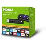 Roku Streaming Stick | Portable, Power-Packed&nbsp;Streaming Device&nbsp;with Voice Remote with Buttons for TV Power and Volume