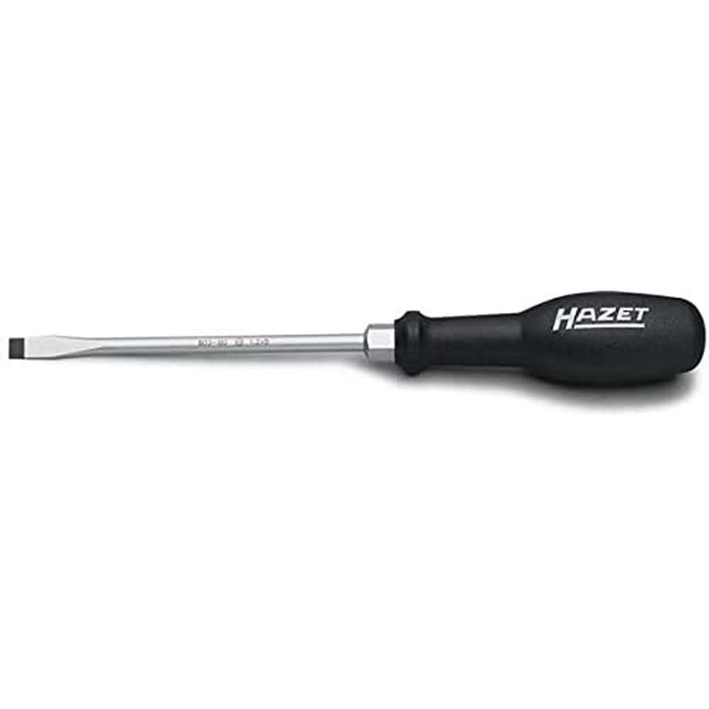 HAZET 803-100 Slot Profile Trinamic Screwdriver with Burnished Tips - Chrome-Plated