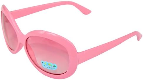 Kids Round Uv400 Protection Sunglasses Pink
