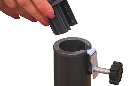 Schneider Plattenständer Standard für Wegeplatten, 837-15, anthrazit, Stahl, 3 kg, Silber – Bild 8