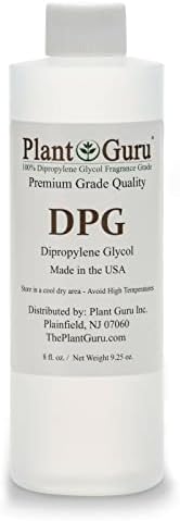 Plant Guru Dipropylene Glycol DPG 8 oz. - Fragrance Grade Carrier Oil ...