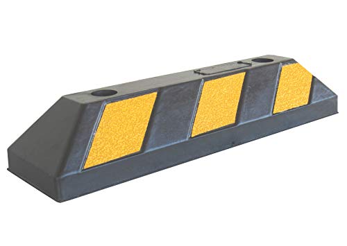 Parking Stopper For Garage Floor Blocks Car Wheels As Parking Aid