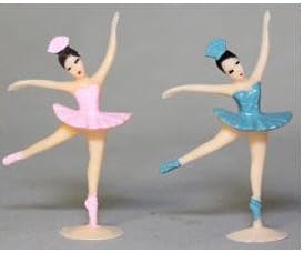 Ballerina Ballet Cupcake Toppers Cake Decoations - Set of 24