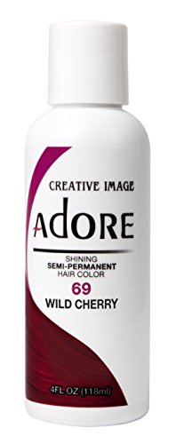 Adore Shining Semi Permanent Hair Colour, 69 Wild Cherry by Adore