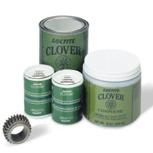 Clover® Silicon Carbide Grease Mix - 1-lb. 400 grit clover silicon carbide gre
