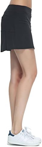 Women Golf Skirts with Pockets Tennis Skirts with Shorts Skorts Activewear Hiking Workout