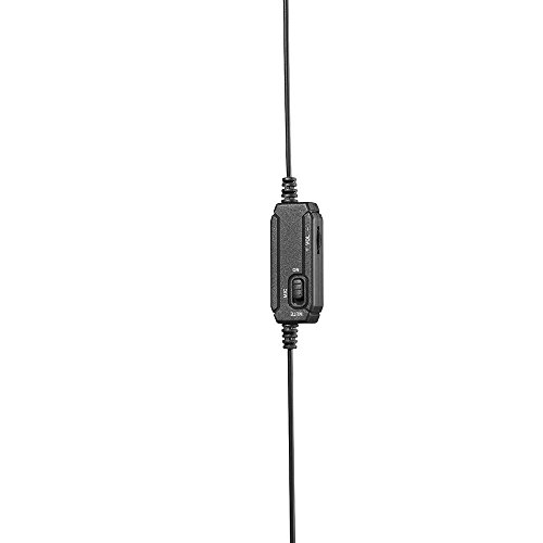 Snakebyte chat: headset for PS4 - Mono Over the Head Headset for PlayStation 4 Headset with High Wearing Comfort - In-Line-Controls for Microphone Mute and Volume - PlayStation 4