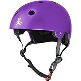 Triple Eight Certified Helmet (Purple, Small/Medium)