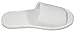 Luxehome White Terry Open Toe Spa Slippers, 20 Pairs per Case