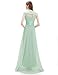 Ever Pretty Chiffon Sexy V-neck Ruched Empire Line Evening Dress 09672
