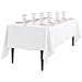 LinenTablecloth 70 x 120-Inch Rectangular Polyester Tablecloth White