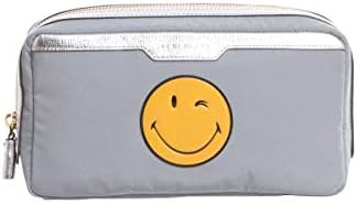 Anya Hindmarch Women's 923804011 Grey Polyamide Beauty Case