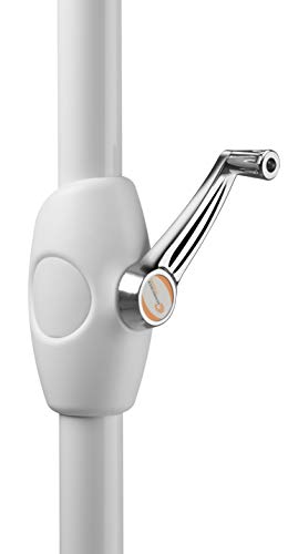 Schneider Sonnenschirm Oslo, natur, 300 x 200 cm rechteckig, 752-02, Gestell Stahl, Bespannung Polyester, 5.3 kg – Bild 7