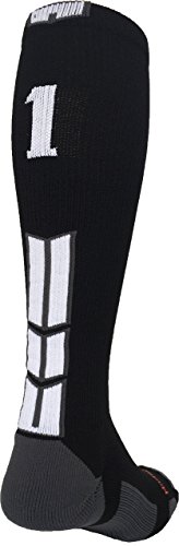 MadSportsStuff Player Id Custom Number Over The Calf Sock