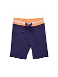 Colored Organics Baby Boys' Organic Varsity Shorts - Navy - 18-24M