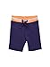 Colored Organics Baby Boys' Organic Varsity Shorts - Navy - 18-24M