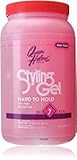 Queen Helene Gel 5 Lb. Stylng Hard to Hold (Pink)