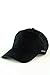 Grace Eleyae GE I Women's Satin-Lined Baseball Hat Quality Hair Care Cap Slap with Adjustable Back Strap, Black