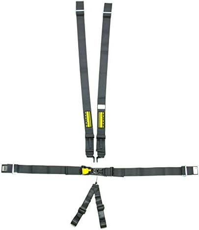 Schroth Racing Pull Down Right 6 Point Latch and Link Black Harness P/N SR76760D