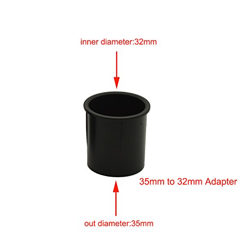 image for EZ SPARES 4PCS Universal 32mm-35mm 1.25inch Flexible Small Mini Tool W