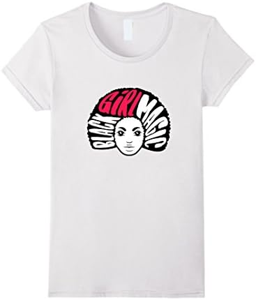 Women's Black Girl Magic Tshirt  Small White