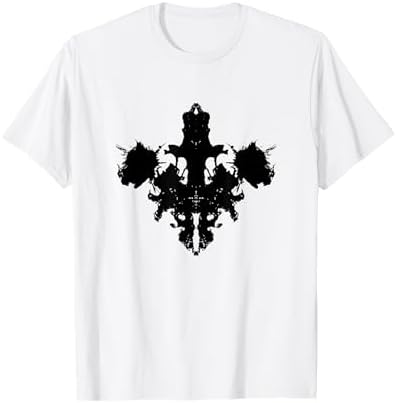 Amazon.com: Rorschach Ink Blot Test T Shirt White Psychology Gift 