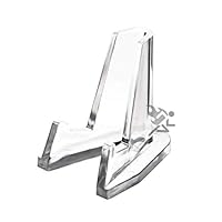 OnFireGuy Clear Display Stand Easel for Air-Tite Holder Coin Capsules Challenge Medals Casino Chips (Qty 20)