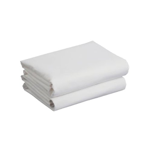 Cuddles Collection Cot Jersey Fitted Sheets (White, Pack of 2)