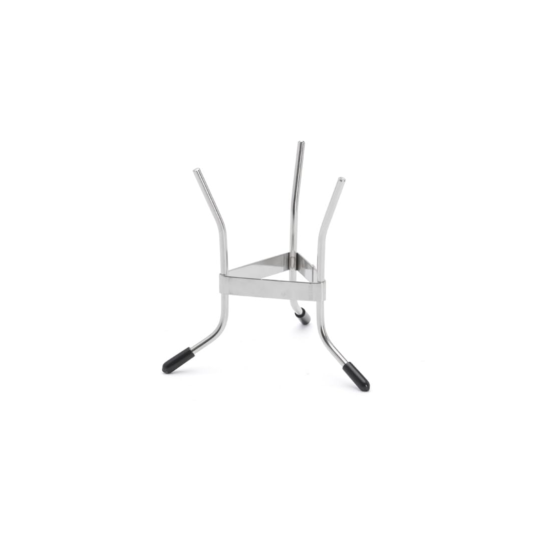 De Buyer Industries 3354.02 Entonnoir à Piston + Pied Fil 1.9 L Inox, Pied inox