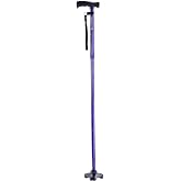 HurryCane Freedom Edition Foldable Walking Cane with T Handle