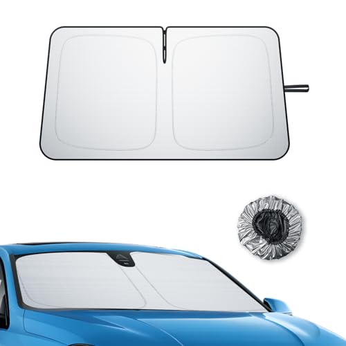 BIBIBO Compatible with BMW 1 Series F20 F40 2019-2024 Sun Protection, UV Protection, Car Sunshade, Anti-Crease Fabric, Interior Sunshade, Windscreen BMW 1 Series F40 Accessory