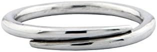 "Classic Kada Bracelet" in pure polished Steel! Each one is unique, forged and textured by expert blacksmiths! FREE Shipping worldwide.