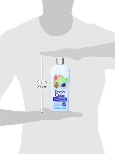 Fresh'n Clean Pet 2-in-1 Oatmeal and Baking Soda Formula Conditioning Shampoo, 18-Ounce