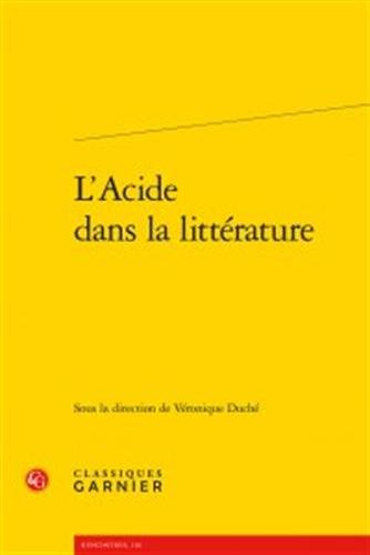 L' acide dans la littérature