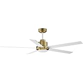 Maxim Daisy - 5 Blade Hugger Ceiling Fan with Light Kit-23 Inches Tall and 60 Inches Wide