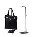 Nipole Black Metal Adjustable Handbag/Bag Display Stand Holder Women Bags Display Rack