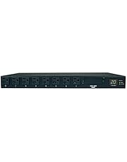 Tripp Lite PDU Metered ATS 120V 20A 5-15/20R 16 Outlet L5-20P Horizontal 1U PDUMH20AT