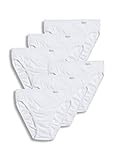 Jockey Women's Underwear Elance French Cut - 6 Pack, white, 7